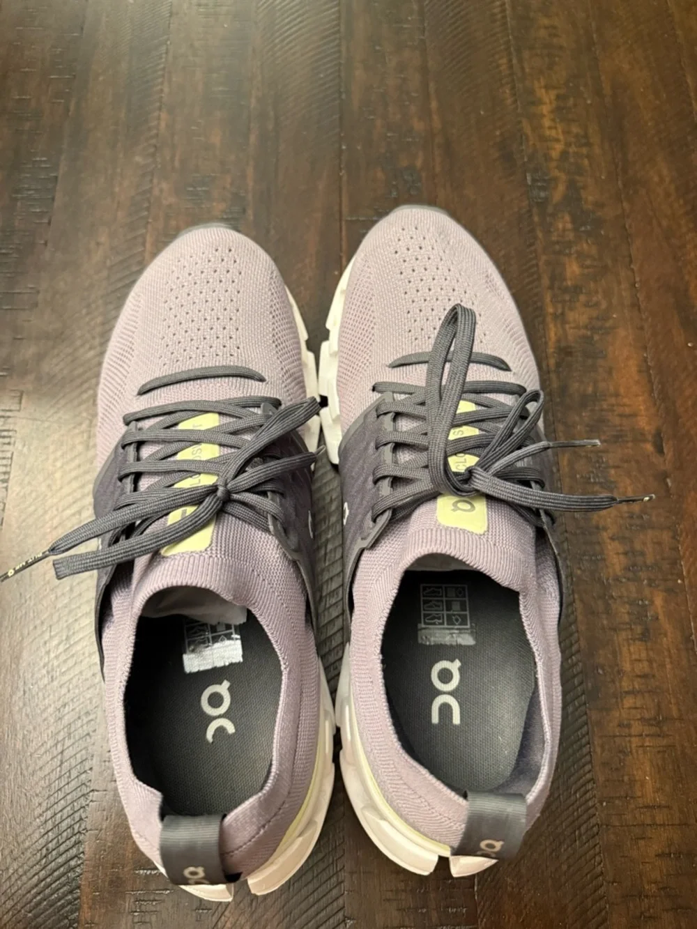 On Running Men’s Athletic Shoes — Gray with Black Accents - Picture 4 of 8